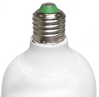 Аварійна світлодіодна LED лампа Almina DL-020 з цоколем E27 і вбудованим акумулятором 20W 6500K енергозберігаюча перезаряджається лампочка DL020