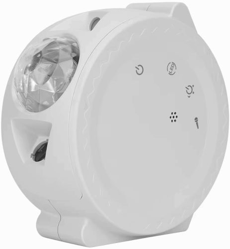 Проектор звездного неба Galaxy Projector Light KX-668RF светодиодный LED ночник с Bluetooth колонкой, таймером и пультом ДУ 20 режимов освещения RGB