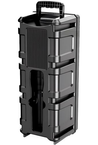 Підлогова колонка з мікрофоном Hoco BS52 billowing Outdoor бездротова портативна акустична Bluetooth система, автономне караоке, пультом і світломузикою