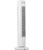 Електричний підлоговий вентилятор Domotec MS-1627 45W 3 режими 78 см колонний охолоджувач повітря з таймером вимкнення для дому від мережі 220V