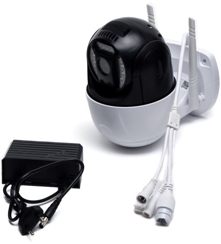 Бездротова Вулична IP камера відеоспостереження Wifi Smart Net Camera V380 Pro під сім карту 4g відеокамера з нічною зйомкою і датчиком руху 3МП