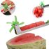 Ніж слайсер для нарізки кавуна і дині Sunroz Watermelon Slicer, кухонне пристосування для різання кубиками фруктів у формі млина, Арбузорезка