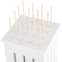 Приспособление для быстрого нанизывания шашлыка Brochette Express бамбуковые шпажки 11*11, палочки для шашлыка, форма для нарезки мяса, шашлычница