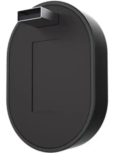Бездротовий дверний відеодзвінок домофон Wi-Fi Mini Doorbell AiWit T2 Mini 720p для дому, Акумуляторний WIFI дзвінок з камерою Android iOS Чорний Чорний