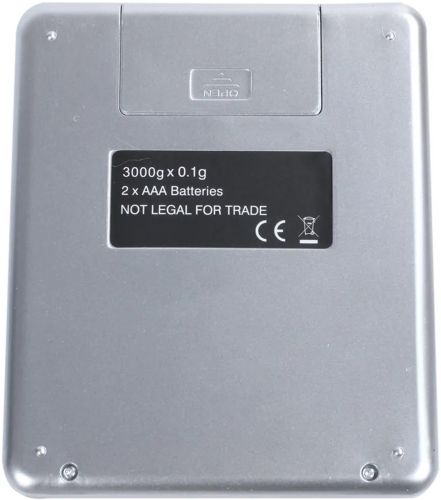 Великі ювелірні ваги 0.1 гр до 3000 гр Domotec MS-1729A з LCD-дисплеєм Matarix MX-464 на 3 кг портативні цифрові ваги з підсвічуванням і кришкою
