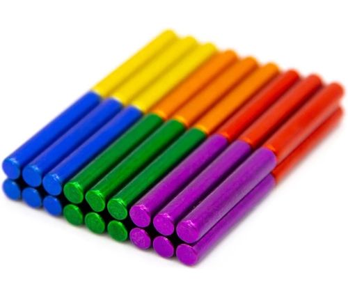 Цветной магнитный конструктор Buckyballs Buckybars Neo Mix Color 64 деталей, головоломка антистресс, 36 шт магнитные палочки и 28 шт. шарики Бакибарс
