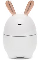 Увлажнитель воздуха ночник Зайчик Rabbit Humidifier Y-105 200 мл ультразвуковой настольный очиститель диффузор с LED подсветкой USB Air Purifier