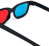 Універсальні 3D окуляри віртуальної реальності Digital Glasses анагліфні стерео окуляри в пластиковій оправі для 3д зображень, фільмів і відео