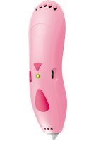 Акумуляторна ручка з трафаретами 3D Painting Pen K9901 500 mAh бездротова низькотемпературна 3Д ручка для об'ємного малювання моделей пластиком