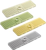 Силіконовий килимок для раковини Drain Mat Ly - 692 протиковзка підкладка Бризговики на мийку під кухонний змішувач зі зливом для води