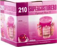 Швейний набір Supercosturero 210 предметів комплект органайзер з нитками і швейними аксесуарами, приладдя для ручного шиття і рукоділля
