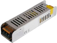 Імпульсний блок живлення Metal Long 12V 25A 300W S-300-12 мережевий адаптер з пасивним охолодженням для світлодіодних LED ламп в металевому корпусі