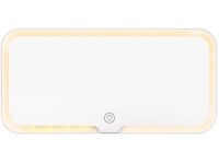 Косметичне дзеркало в салон автомобіля LED Light Mirror m538 3 режими, акумуляторне підвісне дзеркало з підсвічуванням на сонцезахисний козирок 