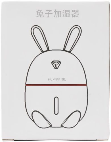 Увлажнитель воздуха ночник Зайчик Rabbit Humidifier Y-105 200 мл ультразвуковой настольный очиститель диффузор с LED подсветкой USB Air Purifier
