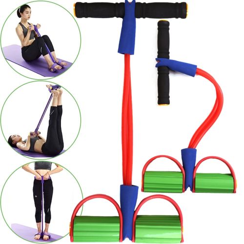 Силовий тренажер еспандер для тіла Body Tummy Trimmer JT-002 багатофункціональний домашній гумовий фітнес тренажер Тамі Тример для м'язів преса