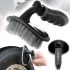 Щетка для чистки автомобильных шин Car Clean Brush T-631 13 см чистящая щетка для мытья, резины и очистки ковриков в труднодоступных местах Navaliya