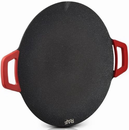 Електрична сковорода гриль RAF R.5304 36 см настільний електрогриль з антипригарним покриттям 1800W кухонна електросковорода з ручками від мережі