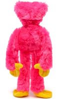 Большая мягкая игрушка обнимашка Киси Миси, детский монстрик Kissy Missy 40 см с липучками на руках подружка Хаги Ваги из ТИК-ТОКА Розовый