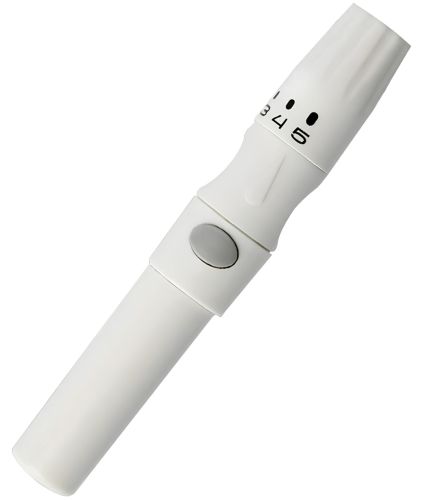 Глюкометр з тест смужками Blood Glucose Meter G-171A апарат для вимірювання та контролю цукру в крові, тестер глюкози для діабетиків на батарейках