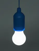 Підвісна LED лампа на шнурку Bailong BL-15418 портативний світлодіодний ліхтар на мотузці, навісна лампочка на батарейках TY-6088 Холодний білий