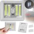 Настенный светильник Light Switch HY-604 беспроводной выключатель с тумблером COB, светодиодный LED ночник с включателем на батарейках для шкафа