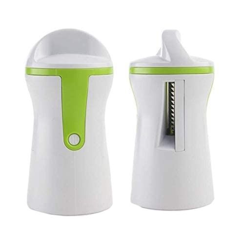 Ручна терка овочерізка GRATER Sunkist Spiral Sliser, спіральна терка для моркви по-корейськи, овочів і фруктів, Спіральний слайсер Зелений