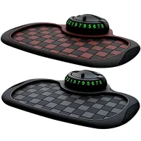 Протиковзкий автомобільний килимок Car Dashboard Mat AND 5238 органайзер підставка на приладову панель для телефону, паркувальна карта на торпеду