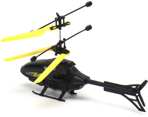 Літаючий вертоліт на радіокеруванні Dynamic Helicopter LH - 1804 2 в 1 акумуляторна дитяча іграшка з управлінням браслетом і підсвічуванням USB LH1804