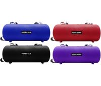 Беспроводная Bluetooth колонка Hopestar H39 10W портативная аккумуляторная блютуз акустика со светодиодной LED подсветкой FM-радио USB microSD AUX