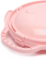 Складна тарілка для фруктів Creative Folding Fruit Plate багаторівнева Фруктовниця менажниця на 3 секції, розкладна підставка для закусок на кухню