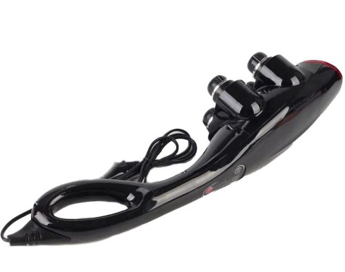 Електричний ручний масажер Quad Action Percussion Massager TK-88 - 2 для всього тіла 28 Вт, 12 в 1, вібраційний м'язовий мультімассажер для спини