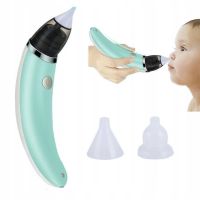 Детский аккумуляторный назальный аспиратор Sniffing Equipment Nasal Aspirator WX-102 USB, Электро Соплеотсос для носа Little Bees PRO HD-8032