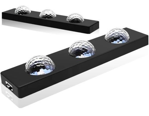 Універсальна Автомобільна RGB led підсвічування A12 DL-00126 в салон з пультом ДУ, стрічки для підсвічування машини з музичної синхронізацією 99807