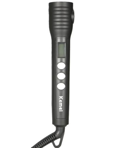 Конусная плойка Kemei KM-4083 4 в 1 для завивки волос, спиральный стайлер со сменными насадками мультистайлер с керамическим покрытием плойка-стайлер