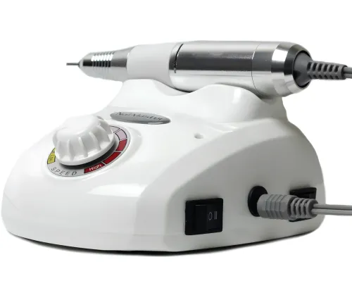 Машинка фрезер для маникюра и педикюра Beauty Nail DM-502 35000 оборотов, электрический аппарат для обработки ногтей с насадками и педалью 