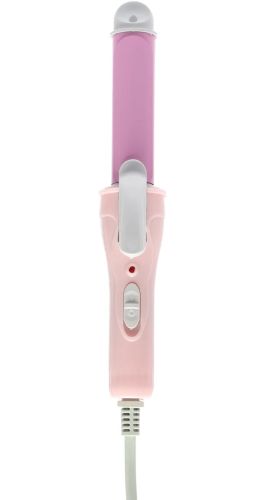 Мини плойка утюжок для волос Gemei GM-2801 2в1 дорожный мини выпрямитель для укладки, завивки и накручивания локонов в пластиковом кейсе 15W GM2801