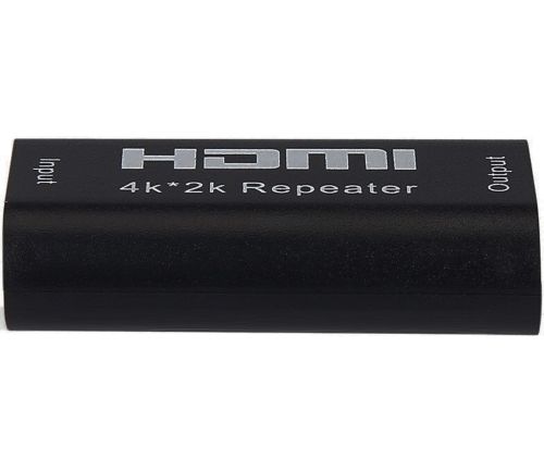 Конвертер HDMI Repeater 4k повторювач, Підсилювач відеосигналу до 40 метрів, автономний Репітер ретранслятор HDMI-HDMI подовжувач для пристроїв