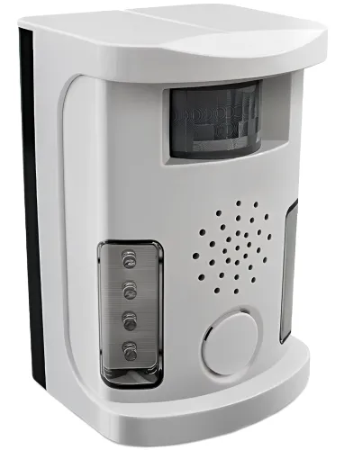 Багатофункціональний відлякувач тварин Pest Repeller Aosio AN-B010 ультразвуковий пристрій з індикатором і датчиком руху від мережі
