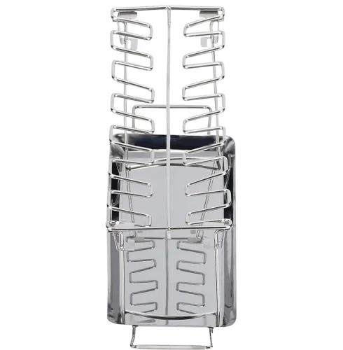 Підставка для приготування курячих ніжок A-Plus Barbecude KF-0982 універсальна стійка з піддоном для духовки та гриля, решітка з нержавіючої сталі
