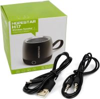 Портативна акустична Bluetooth колонка Нorestar Н17 бездротова акумуляторна стерео акустика з вбудованим мікрофоном і блютуз AUX TF від USB