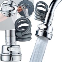 Універсальна гнучка насадка аератор Rotation Water Faucet LY-789 для економії води на кран, Экономитель 360 з гнучким шлангом 3 режими на змішувач