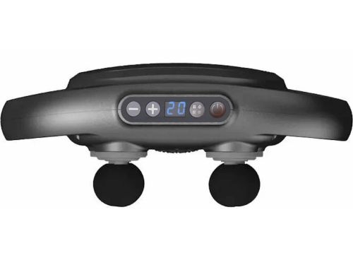 Массажер перкуссионный Massage Gun TosWa FZ-668 для массажа всего тела 4 головки, Ручной аккумуляторный 9 режимов 20 скоростей для мышц и релаксации