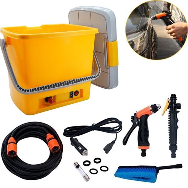 Портативна Автомийка високого тиску High Pressure Portable Car Wash, переносна автомобільна мийка від прикурювача, мийка для автомобіля
