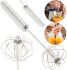 Кухонний вінчик для збивання Hand Mixer With Blister XL-832 ручний напівавтоматичний натискний міксер, спінювач з обертовим механізмом 27 см