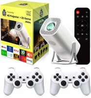 Портативний проектор HD Projector 3D Game Game S40 Max світлодіодний ігровий проектор із джойстиками та пультом 4K домашній кінотеатр із Wi-Fi USB 1.8 ГГц