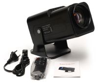 Портативний проектор Projector Game HCS350 Pro 4K ігрова смарт приставка з джойстиками та пультом Full HD домашній кінотеатр з Wi-Fi Bluetooth USB