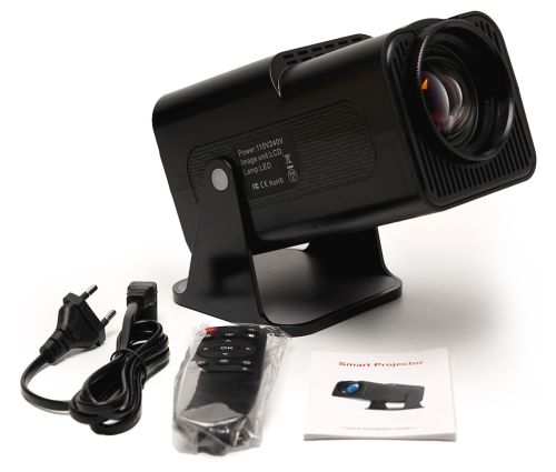 Портативний проектор Projector Game HCS350 Pro 4K ігрова смарт приставка з джойстиками та пультом Full HD домашній кінотеатр з Wi-Fi Bluetooth USB