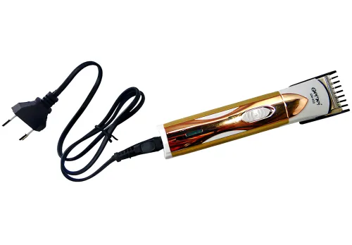 Аккумуляторная машинка для стрижки Gemei GM-652 3W беспроводной мужской триммер для окантовки бороды и усов