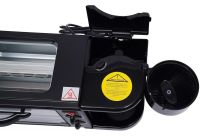 Электрическая печь Silver Crest SC-206 3 в 1 настольная мини духовка 9 л для выпекания с кофеваркой 500 мл и сковородой гриль с крышкой 2800W