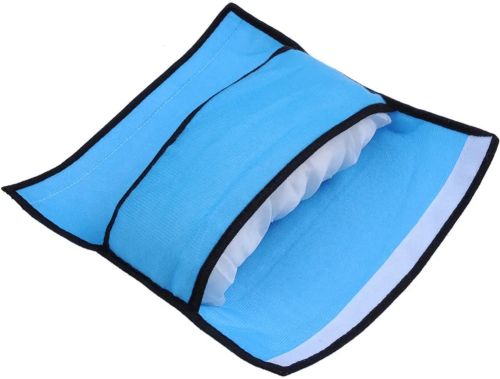 Подушка на ремінь безпеки DL-504 Автомобільна дитяча подушка-накладка під голову, м'яка накладка для дорослих і дітей від 3 років 28х12см